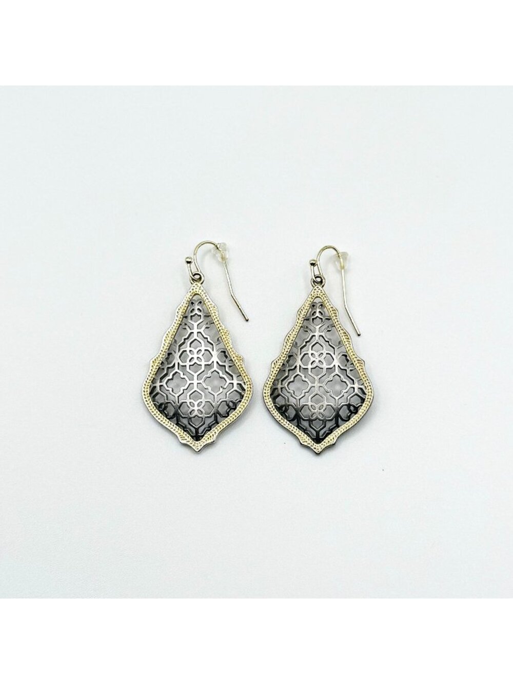 Kendra Scott Addie Gold & Silver Tone Drop Earrings